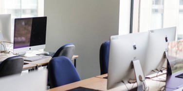 iMacs on desks