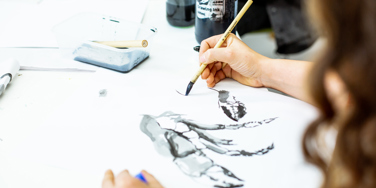 University Centre Leeds Fine art student illustrating